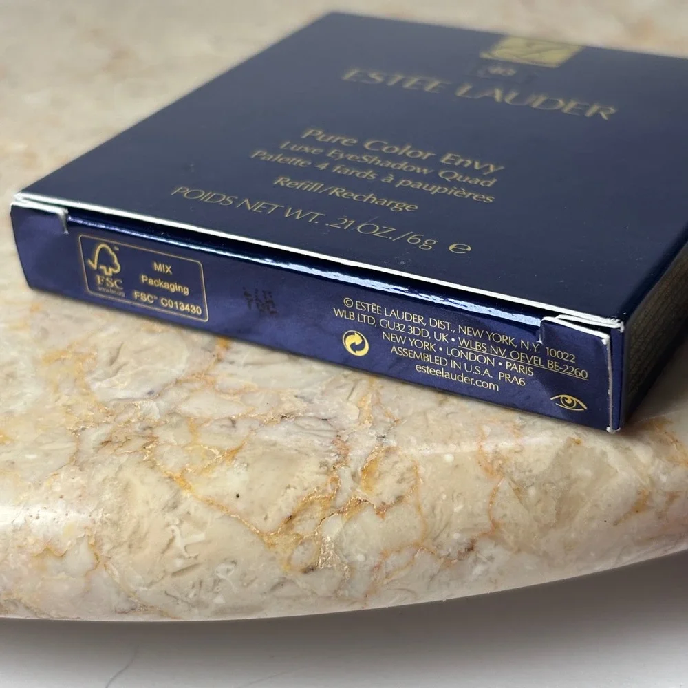 Estee Lauder Pure Color Envy Luxe EyeShadow Quad Refill 03 Aubergine‎ Dream 6g